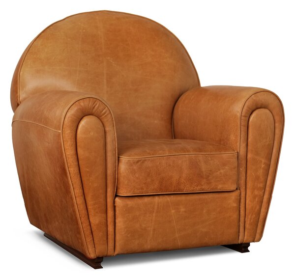 Poltrona Luxury in Pelle Primo Fiore Premium - Design Iconico