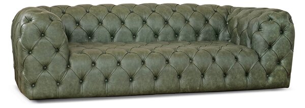 Divano Nemo Chesterfield in Pelle Primo Fiore Premium - Design Iconico