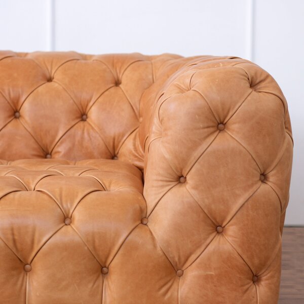 Divano Nemo Chesterfield in Pelle Primo Fiore Premium - Design Iconico