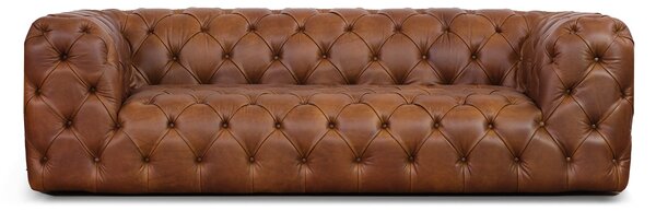 Divano Nemo Chesterfield in Pelle Primo Fiore Premium - Design Iconico