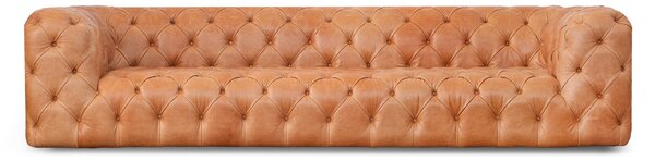 Divano Nemo Chesterfield in Pelle Primo Fiore Premium - Design Iconico