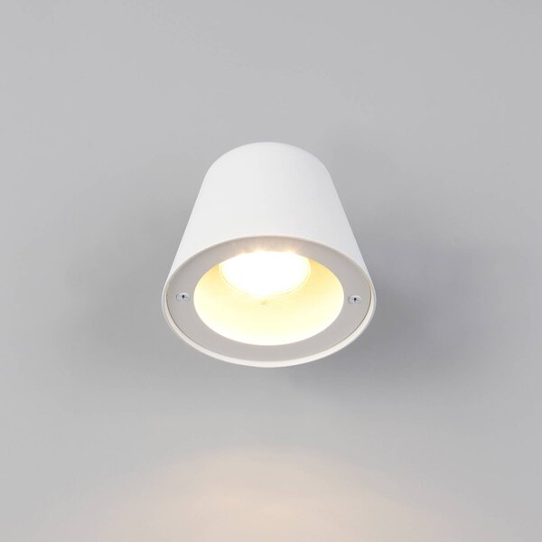 Trio Lighting Applique da esterni Beni, dimmerabile, Bianco / Opale, Metallo, Moderno, Applique da esterni