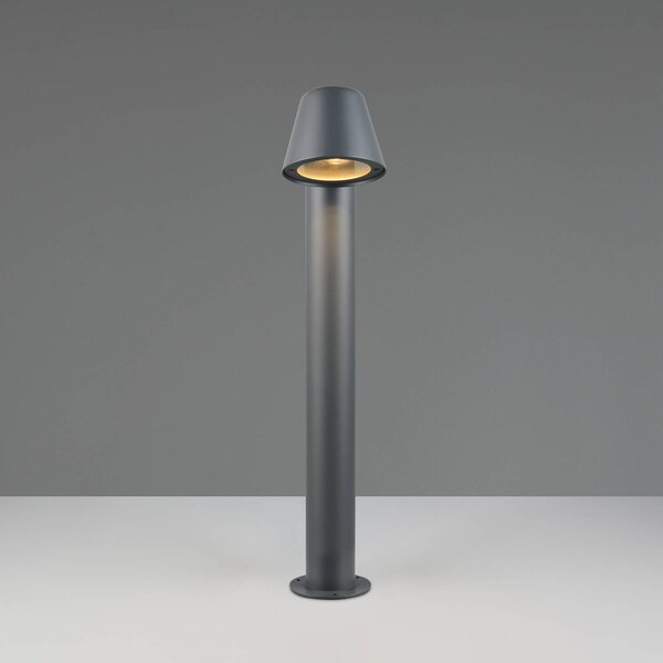 Trio Lighting Lampione da giardino Beni, dimmerabile, Nero, Metallo, Moderno, Lampada da esterni