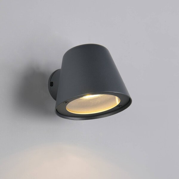 Trio Lighting Applique da esterni Beni, dimmerabile, Nero, Metallo, Moderno, Applique da esterni