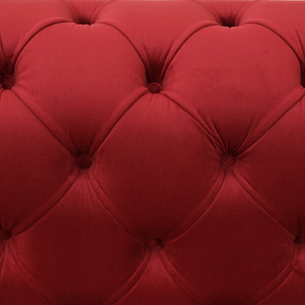 Divano Itaca Chesterfield in Velluto Premium - Iconico, Finiture di Pregio