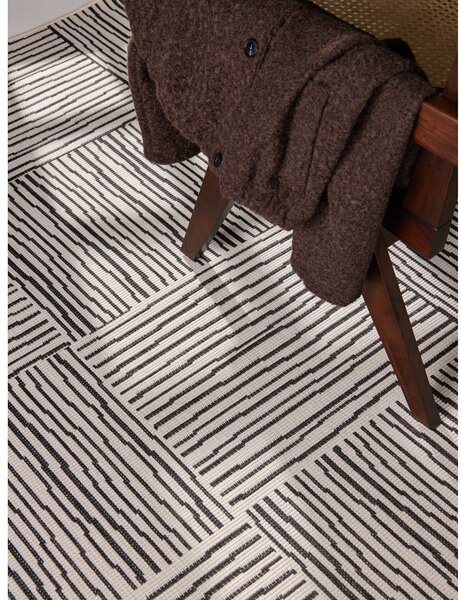 Tappeto da interno/esterno nero/color crema 200x300 cm Haringey Nightingale – Ted Baker