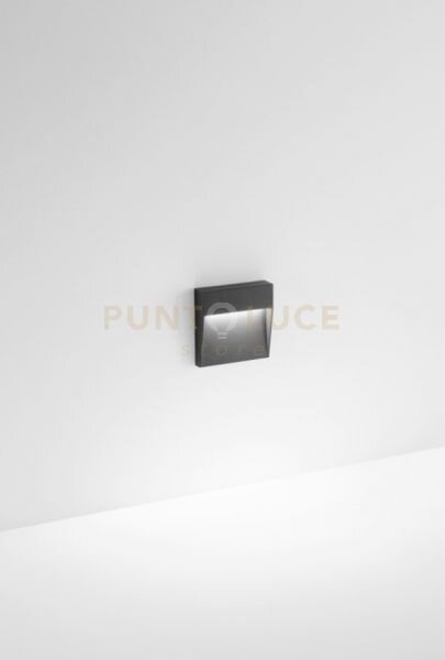 Free square segnapasso da esterno 4000k 180lm 3w ip54 antracite