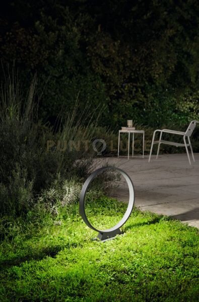Mirta paletto d.40cm ip54 led 4000k 425lm 5w antracite h.43,5cm