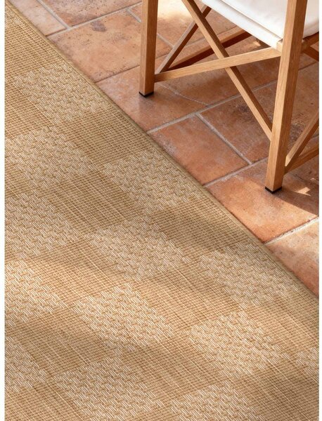 Passatoia da interno ed esterno color crema/di colore naturale 80x200 cm Haringey Dorothy – Ted Baker
