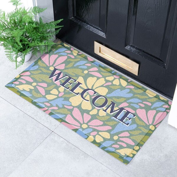 Zerbino in plastica riciclata 40x70 cm Welcome – Artsy Doormats