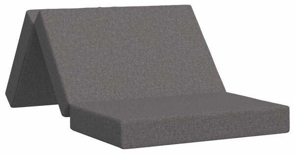 Divano Letto Pieghevole 80 x 67 x 45 cm Grigio Chiaro