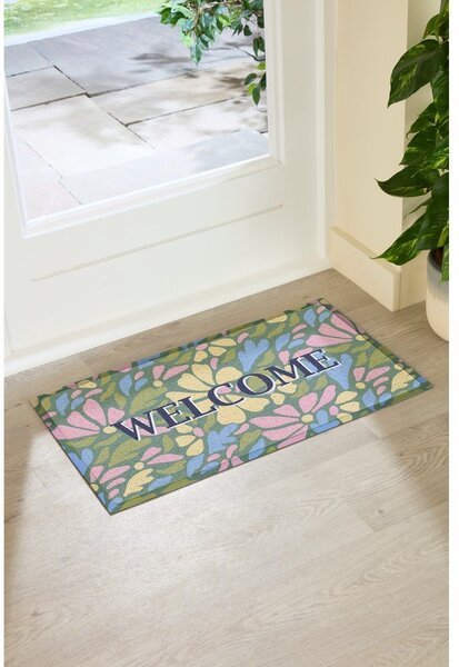 Zerbino in plastica riciclata 40x70 cm Welcome – Artsy Doormats