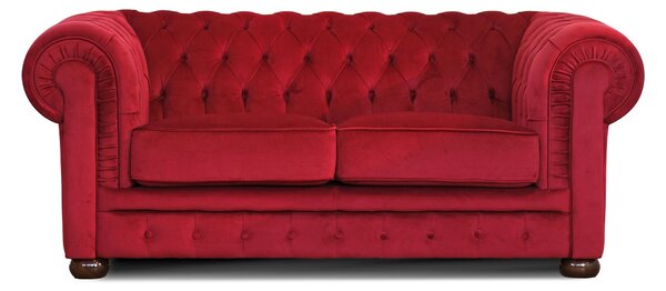 Divano Chesterfield in Velluto Premium – Stile Iconico, Finiture di Pregio