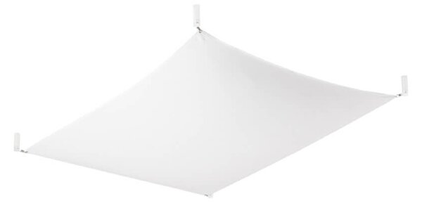 Lampada da Soffitto in Tessuto 2xG13 85W LUNA 1 Bianca