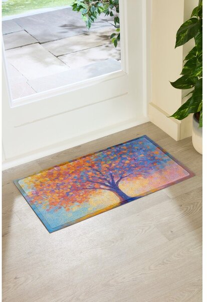 Zerbino in plastica riciclata 40x70 cm Tree Of Life – Artsy Doormats