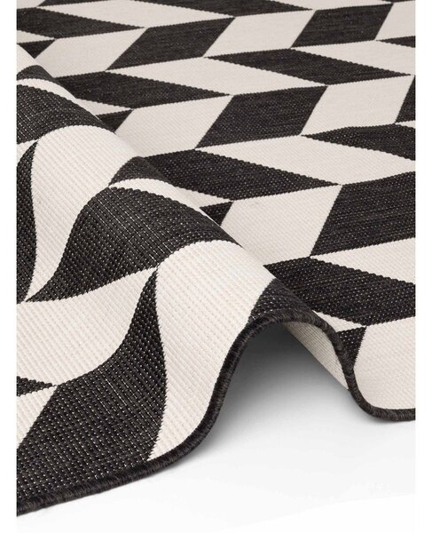 Tappeto da interno/esterno nero/color crema 120x170 cm Haringey Terrick – Ted Baker
