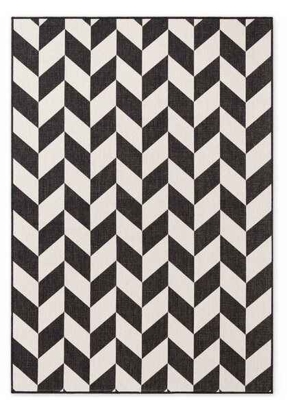 Tappeto da interno/esterno nero/color crema 120x170 cm Haringey Terrick – Ted Baker