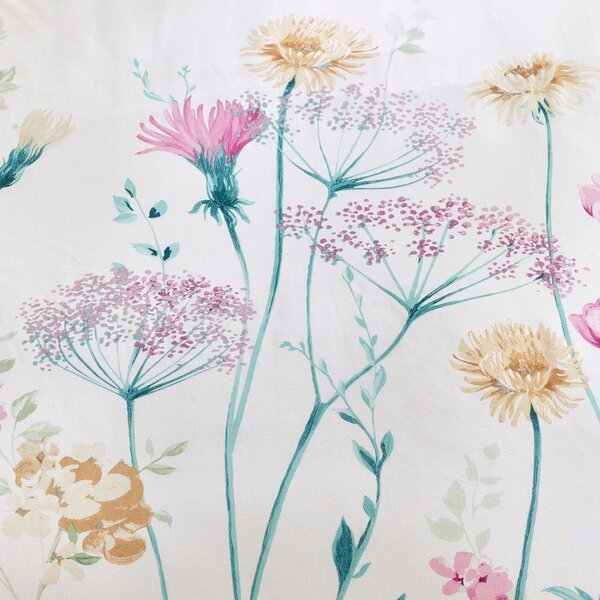 Set copripiumino e federa per letto matrimoniale 3 pezzi 200x200 cm Meadowsweet Floral – Catherine Lansfield