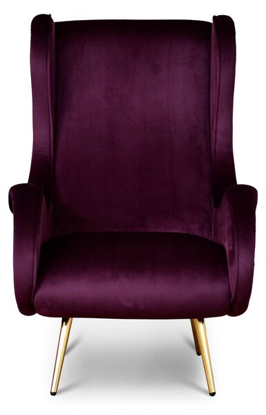 Poltrona Madame Velluto - Design Vintage, Iconica