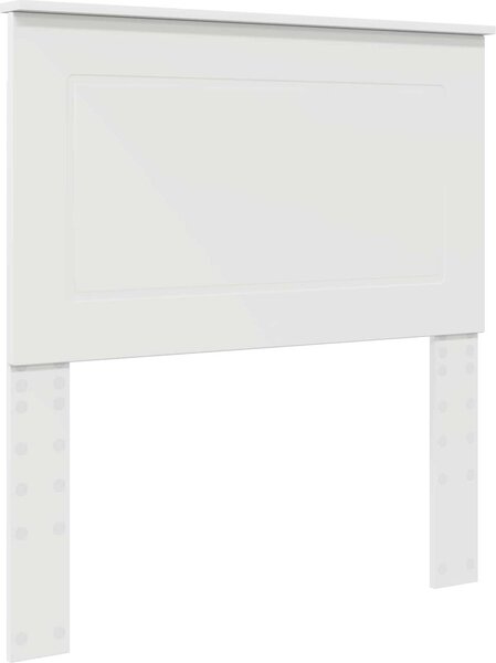 Testiera Bianco 100 cm Legno ingegnerizzato