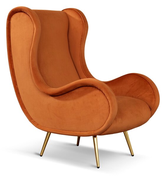 Poltrona Madame Velluto - Design Vintage, Iconica