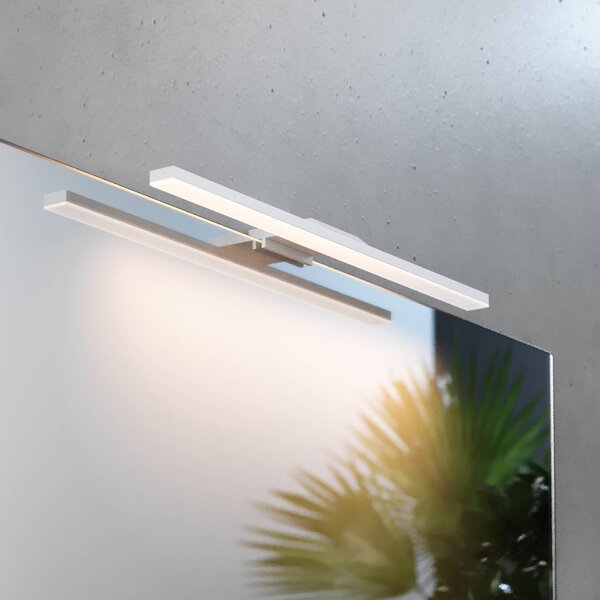 MCJ Luce per specchio a LED Triga, IP44, bianco, 40cm, 4.000K
