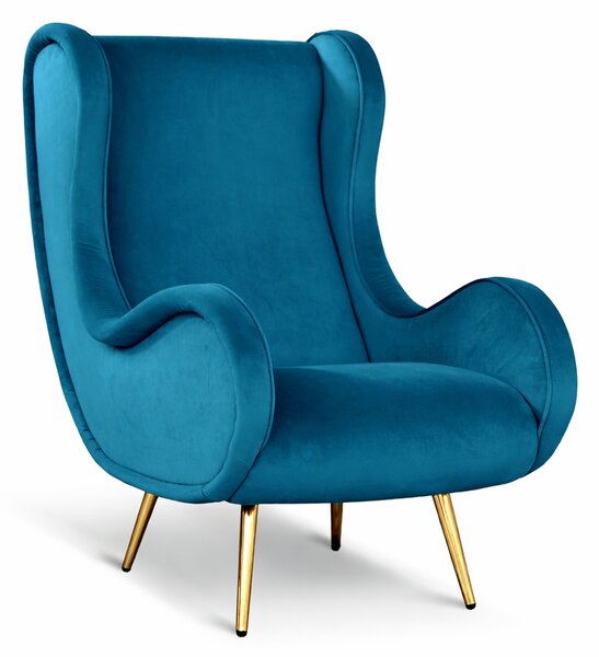 Poltrona Madame Velluto - Design Vintage, Iconica