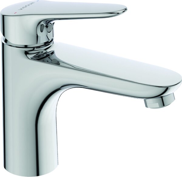 VIGOUR Miscelatore monocomando per lavabo Clivia con set di scarico cromato CL
