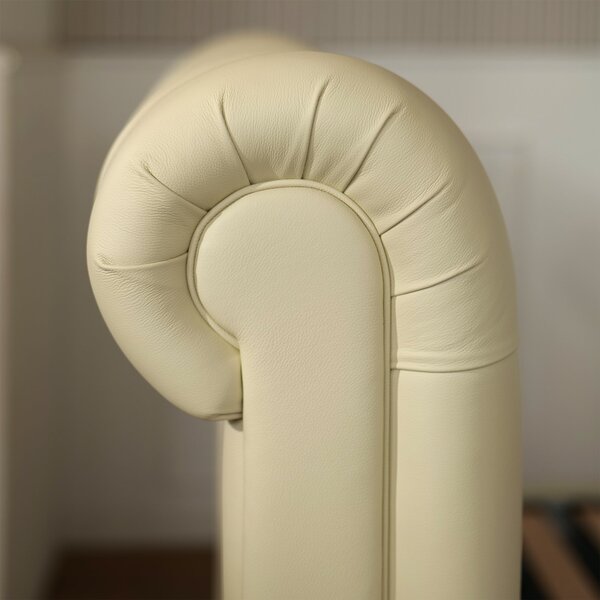 Letto Chesterfield Armonia Pelle Primo Fiore Premium - Design Iconico e Funzionale