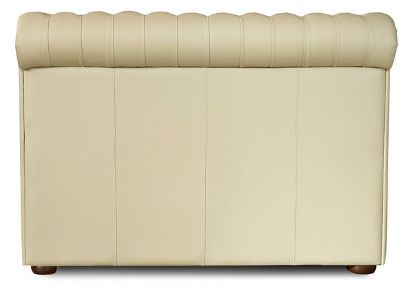 Letto Chesterfield Armonia Pelle Primo Fiore Premium - Design Iconico e Funzionale