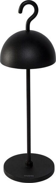 Sompex HOOK lampada da tavolo nera