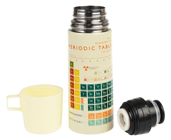 Borraccia termica color crema 350 ml Periodic Table – Rex London