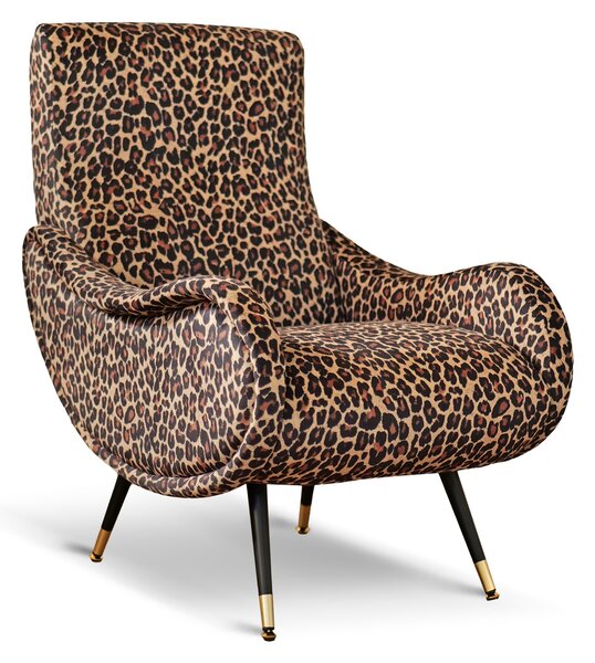 Poltrona Miss Tessuto e Velluto Premium - Design Iconico