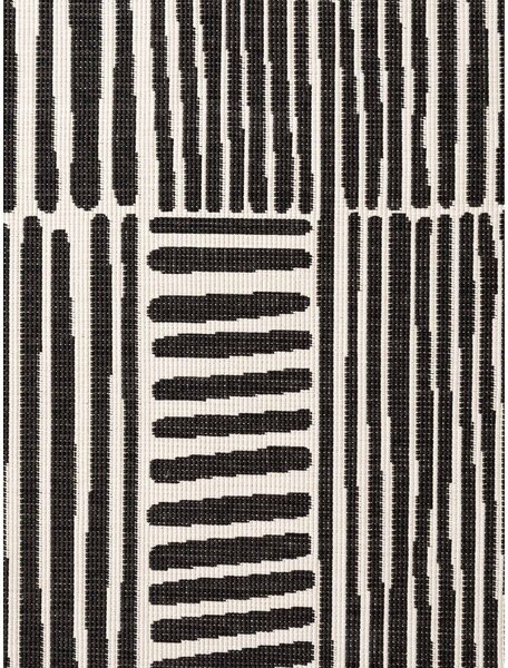 Tappeto da interno/esterno rotondo nero/color crema ø 160 cm Haringey Bounds – Ted Baker