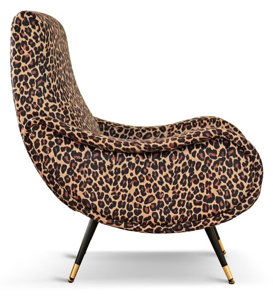 Poltrona Miss Tessuto e Velluto Premium - Design Iconico