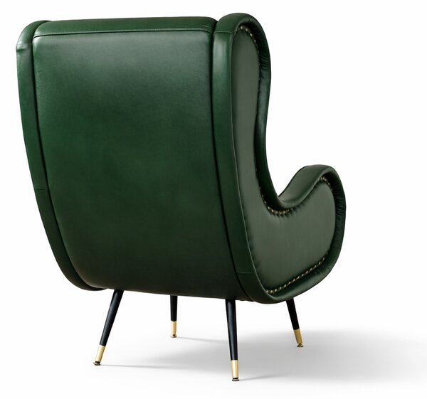 Poltrona Madame Pelle Primo Fiore Premium - Design Iconico