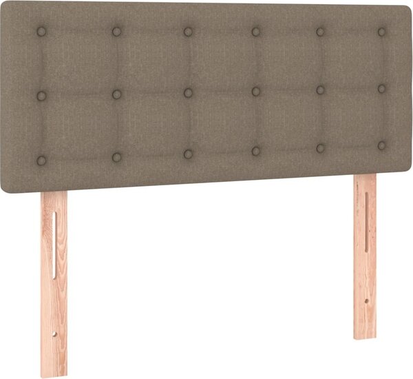 Testiera Tortora 80x5x78/88 cm in Tessuto