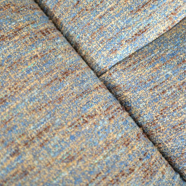 Divano Nexus Tessuto Bouclè Melange Multicolor - Schienali Mobili, Braccioli Ripiegabili