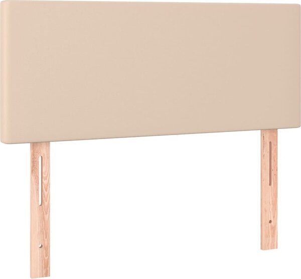 Testiera Cappuccino 80x5x78/88 cm in Pelle finta