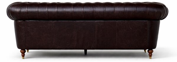 Divano Imperium Chesterfield in Pelle Primo Fiore Premium – Iconico, Finiture di Pregio