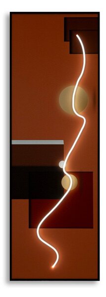 Dipinto stampato con cornice inclusa/dipinto su tela 50x150 cm LED – Mauro Ferretti