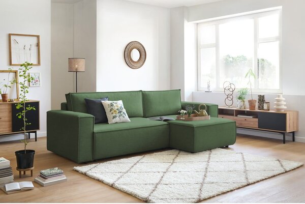 Divano letto verde (variabile) Nihad structural - Bobochic Paris