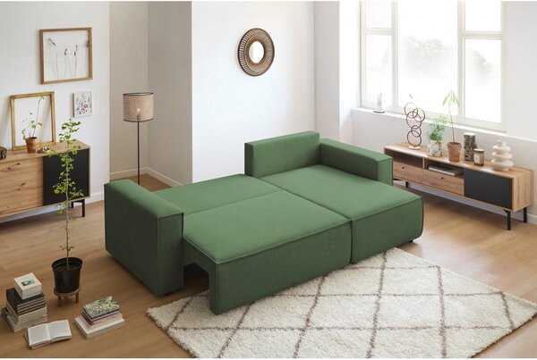Divano letto verde (variabile) Nihad structural - Bobochic Paris
