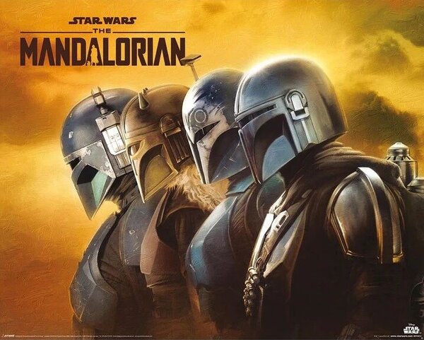 Posters, Stampe Star Wars The Mandalorian S3 - The Mandalorian Creed, (50 x 40 cm)