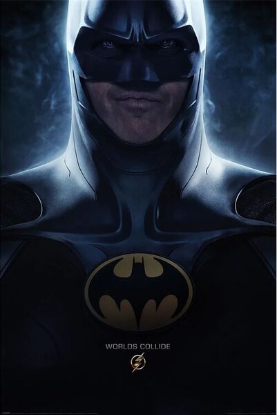 Posters, Stampe The Flash Movie - Batman World Collide, (61 x 91.5 cm)