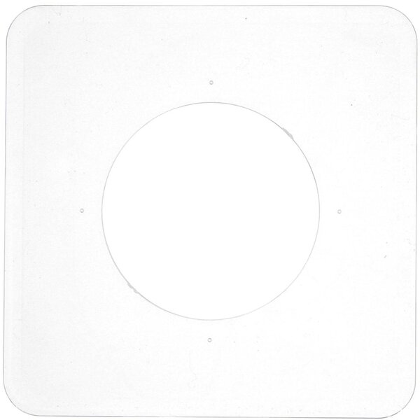 UNITEC 40660 Protettore per carta da parati, singolo trasparente, bianco, 2 pz