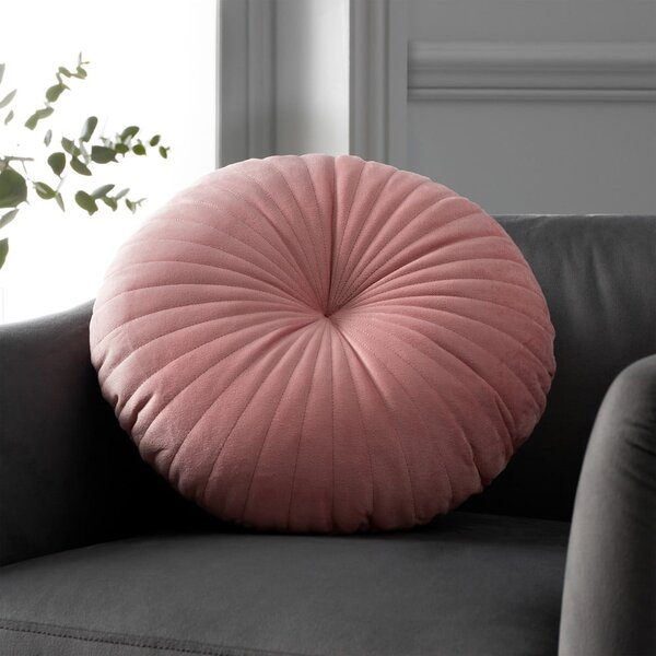 Cuscino decorativo in velluto ø 40 cm Round Soft Touch – Catherine Lansfield