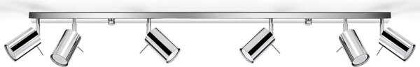 Sollux SL.0732 - Faretto RING 6xGU10/10W/230V