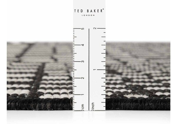 Tappeto da interno/esterno nero/color crema 200x300 cm Haringey Barkham – Ted Baker