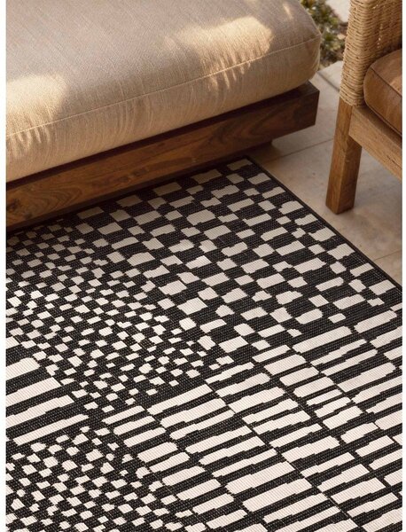 Tappeto da interno/esterno nero/color crema 200x300 cm Haringey Barkham – Ted Baker